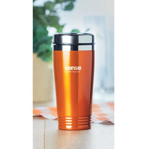 Geïsoleerde reisbeker (400 ml) Oranje 400 ml