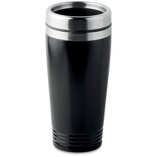 Geïsoleerde reisbeker (400 ml) Zwart 400 ml