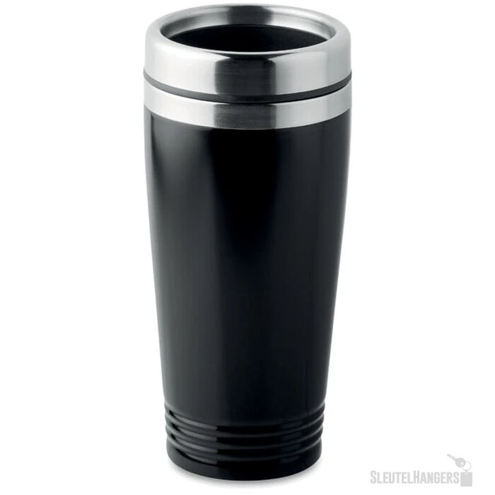 Geïsoleerde reisbeker (400 ml) Zwart