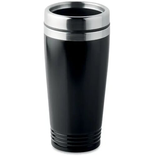 Geïsoleerde reisbeker (400 ml) Zwart 400 ml