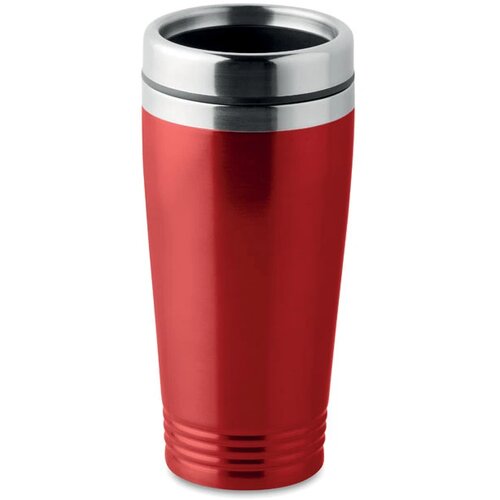 Geïsoleerde reisbeker (400 ml) Rood 400 ml