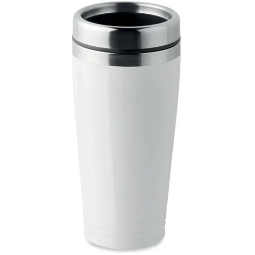 Geïsoleerde reisbeker (400 ml) Wit 400 ml