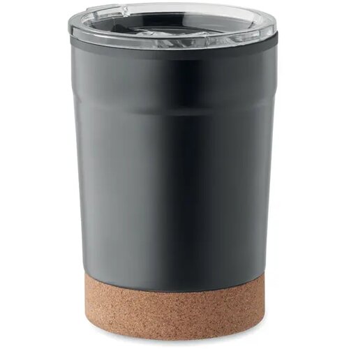 Dubbelwandige travel mug (300 ml) Zwart