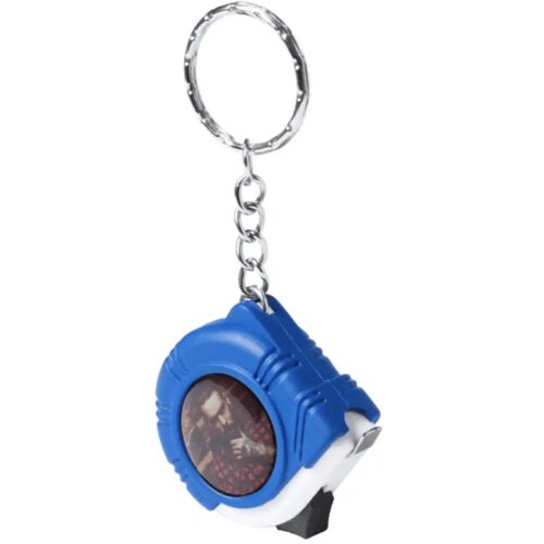 Mini Rolmaat Met Sleutelhanger Blauw