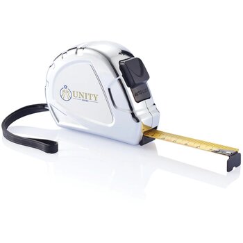 Economic Auto stop rolmaat zilver, zwart Economic Auto stop rolmaat zilver, zwart