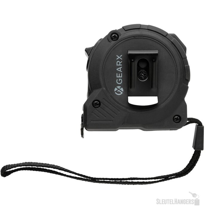 Gear X 5M meetlint met snel/langzaam retract zwart