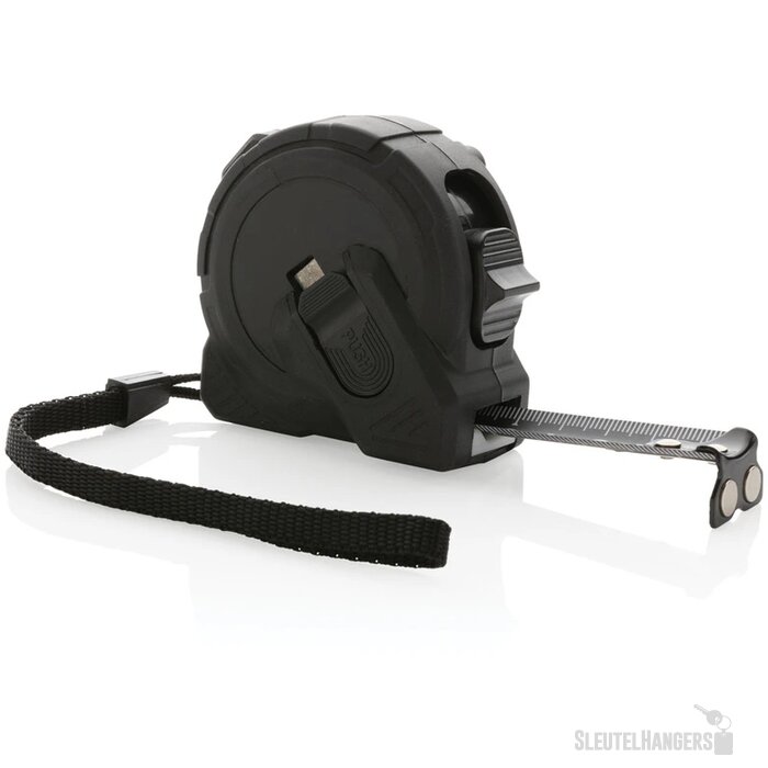 Gear X 5M meetlint met snel/langzaam retract zwart