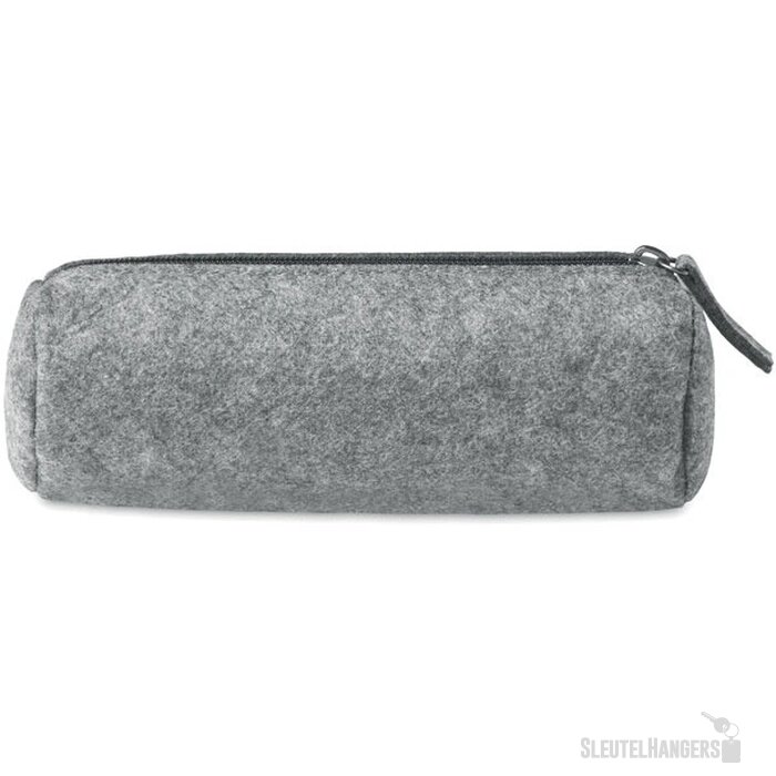 Vilten etui Grijs