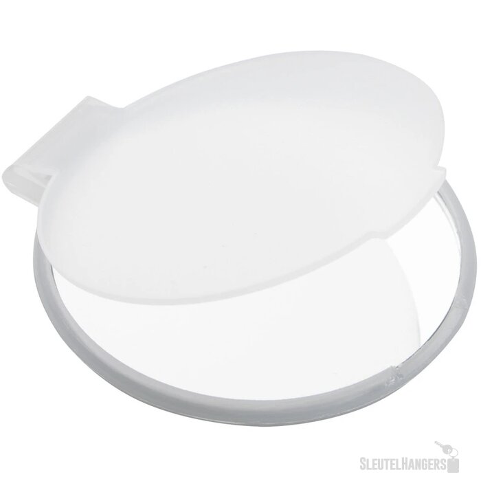 Klapspiegeltje in zakformaat Wit