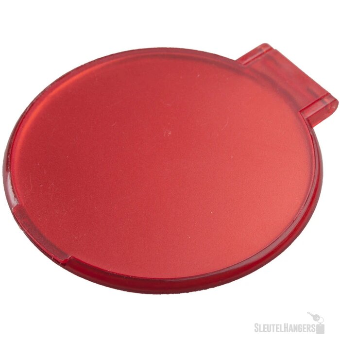 Klapspiegeltje in zakformaat Rood