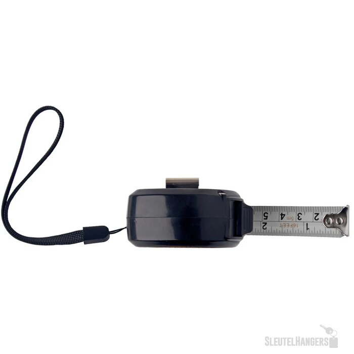 5M Rolmaat Met Bamboe Afwerking Zwart