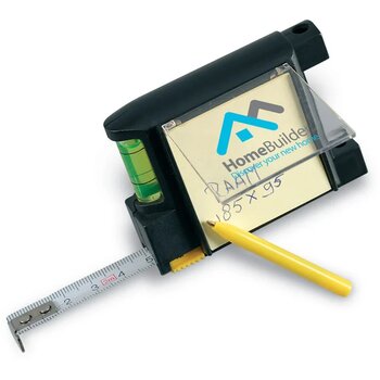 Rolmaat met extra functies Zwart Rolmaat met extra functies Zwart