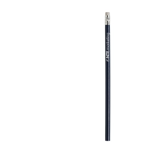 Ongeslepen Potlood Met Gum Blauw