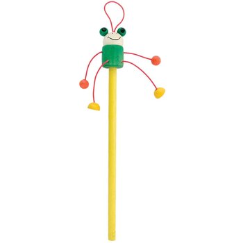 Potlood Met Leuk Figuurtje Geel Potlood Met Leuk Figuurtje Geel