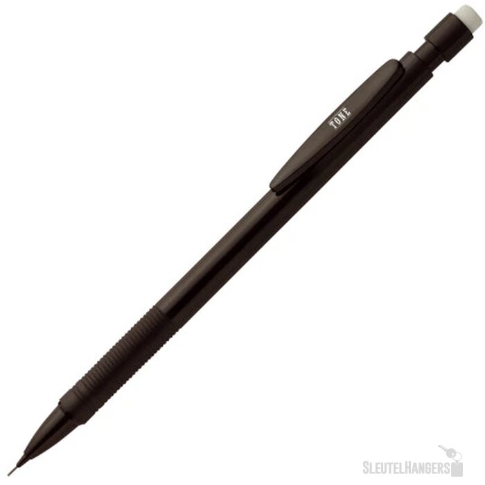 Vulpotlood met gum Zwart