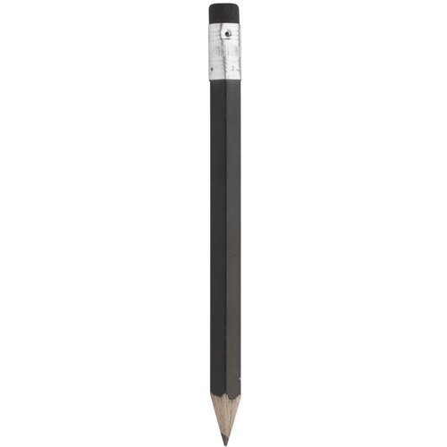 Mini Potlood Met Gum Zwart