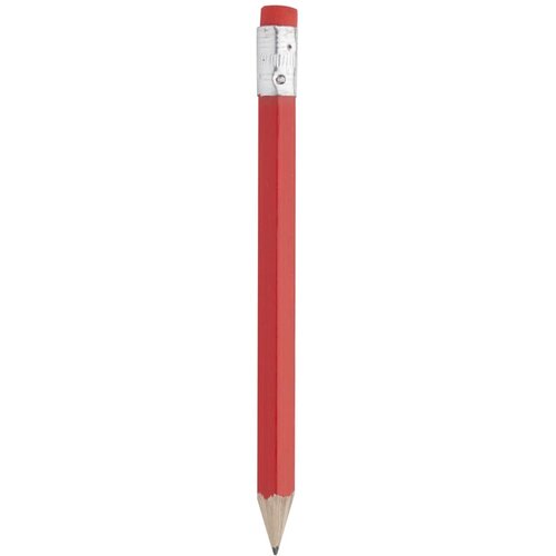 Mini Potlood Met Gum Rood