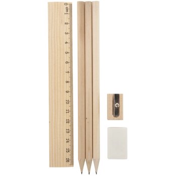 Houten Potloden Set Naturel Houten Potloden Set Naturel