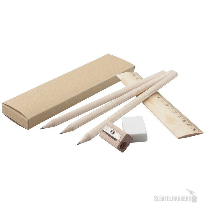 Houten Potloden Set Naturel