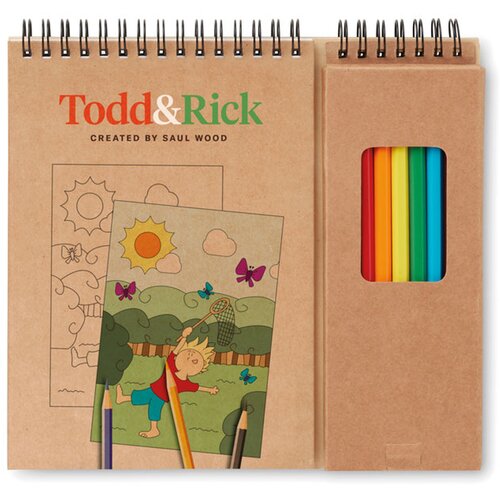 Complete kleurset voor kinderen Beige