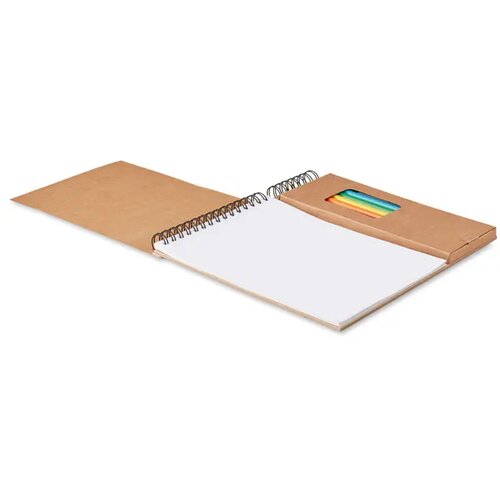 Complete kleurset voor kinderen Beige