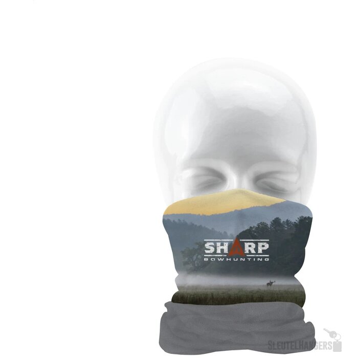 Bandana Fleece Multifunctionele Sjaal Grijs