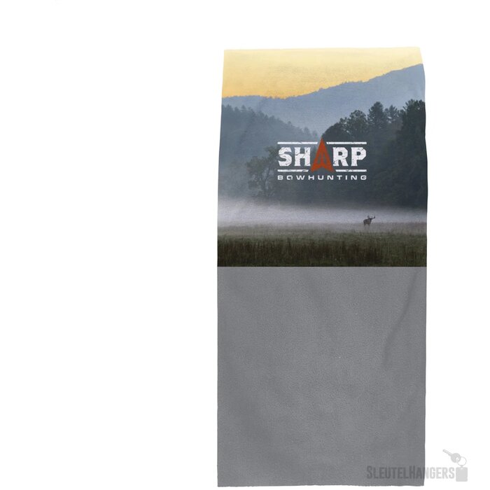 Bandana Fleece Multifunctionele Sjaal Grijs