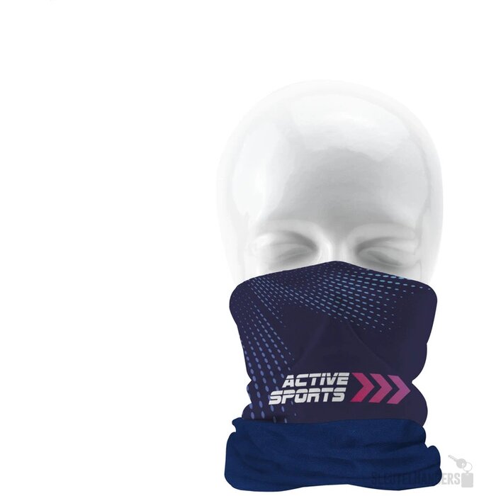 Bandana Fleece Multifunctionele Sjaal Blauw