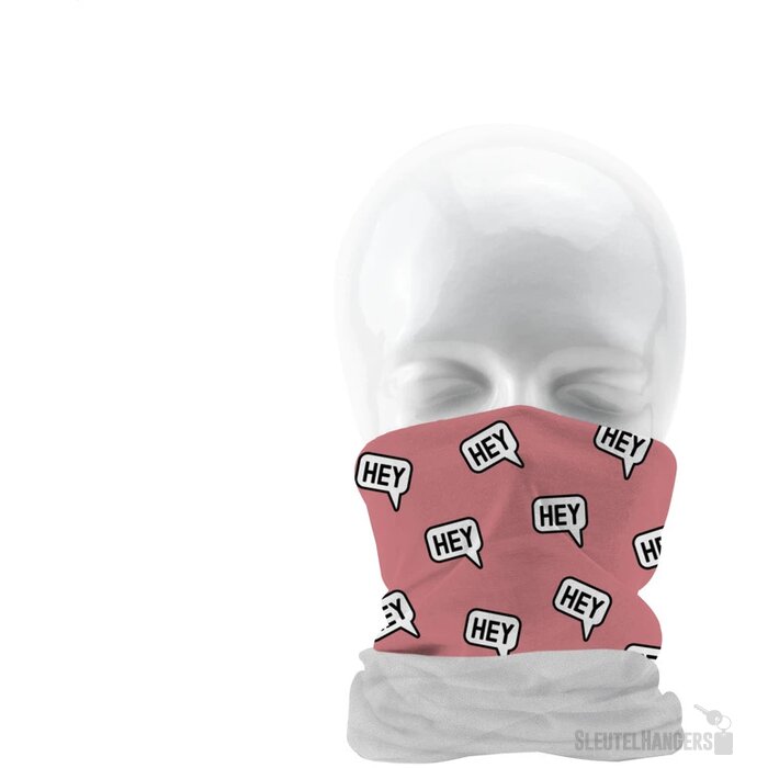 Bandana Fleece Multifunctionele Sjaal Wit