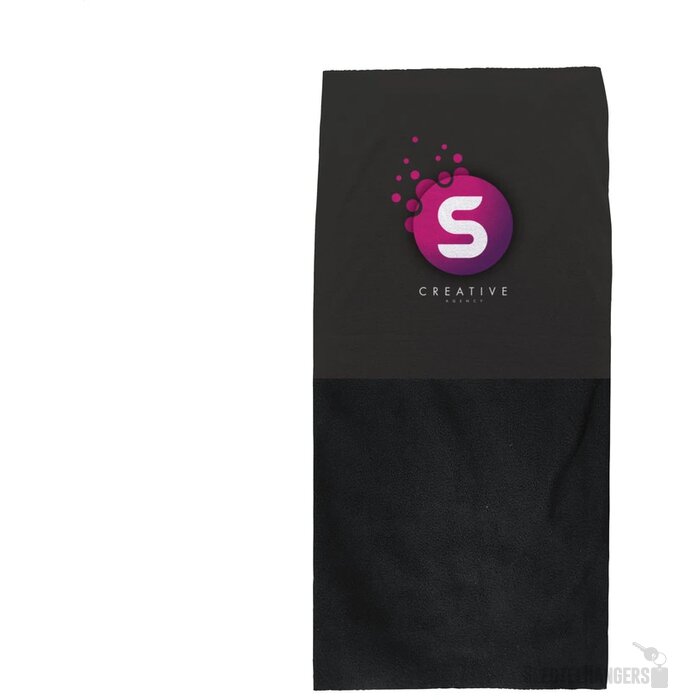 Bandana Fleece Multifunctionele Sjaal Zwart