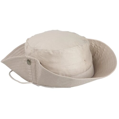 Safari Vissershoedje Met Touwtje Beige
