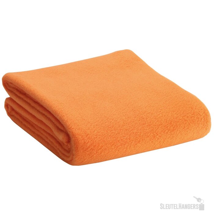 Goedkope fleece deken Oranje