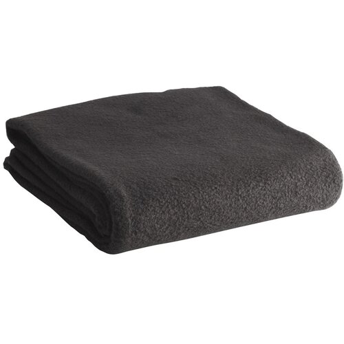Goedkope fleece deken Zwart
