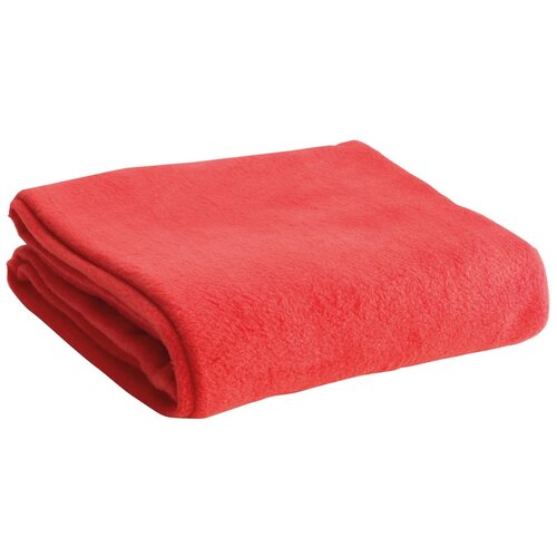 Goedkope fleece deken Rood