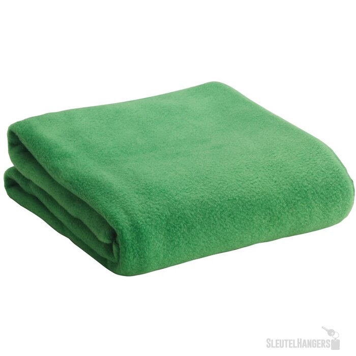 Goedkope fleece deken Groen