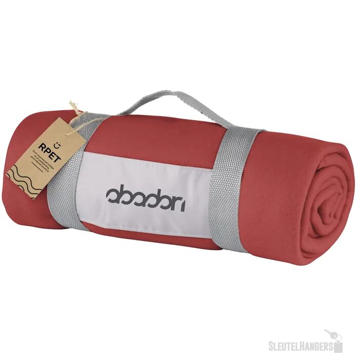 Superzacht Rpet Fleecedeken Rood