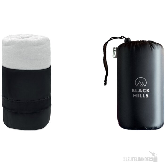 RPET fleece deken in hoes