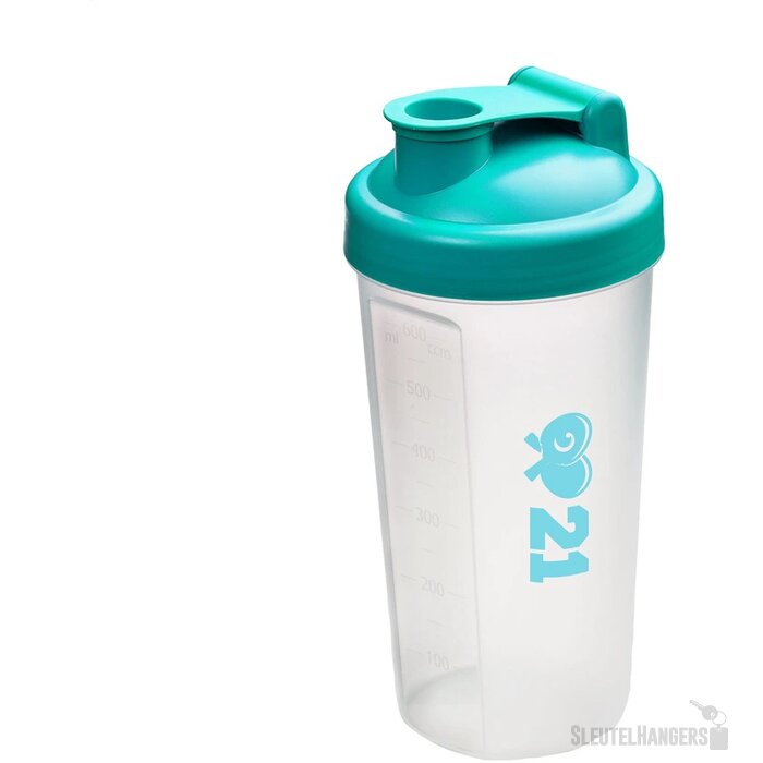 Proteïn Shakebeker (600 Ml) Turquoise