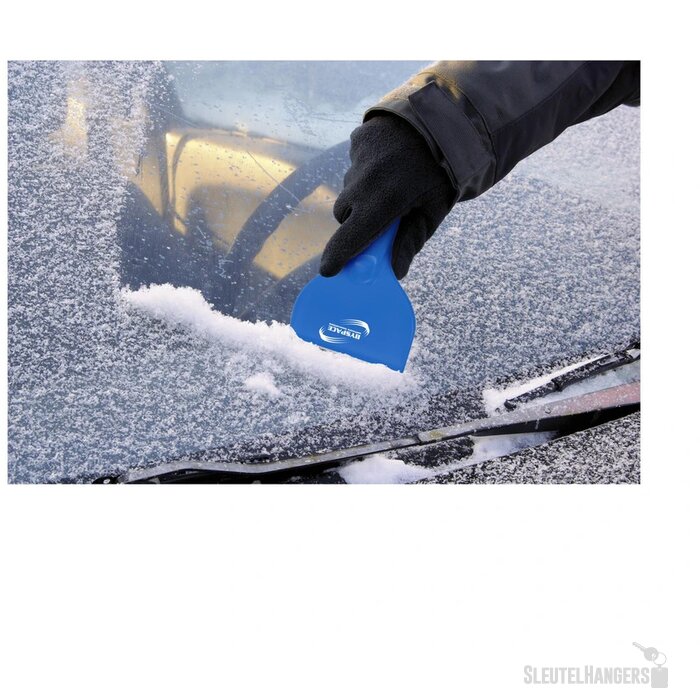 Stevige Ijskrabber Met Handvat Blauw