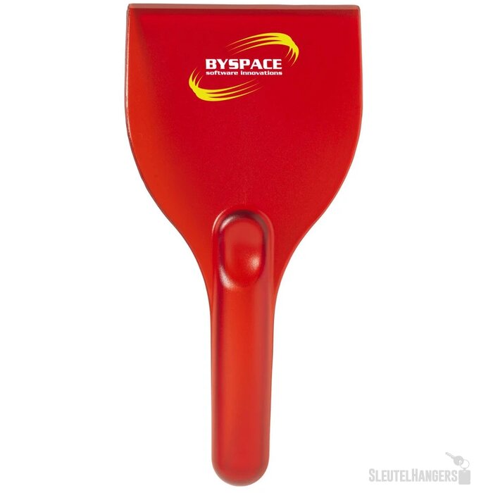 Stevige Ijskrabber Met Handvat Rood