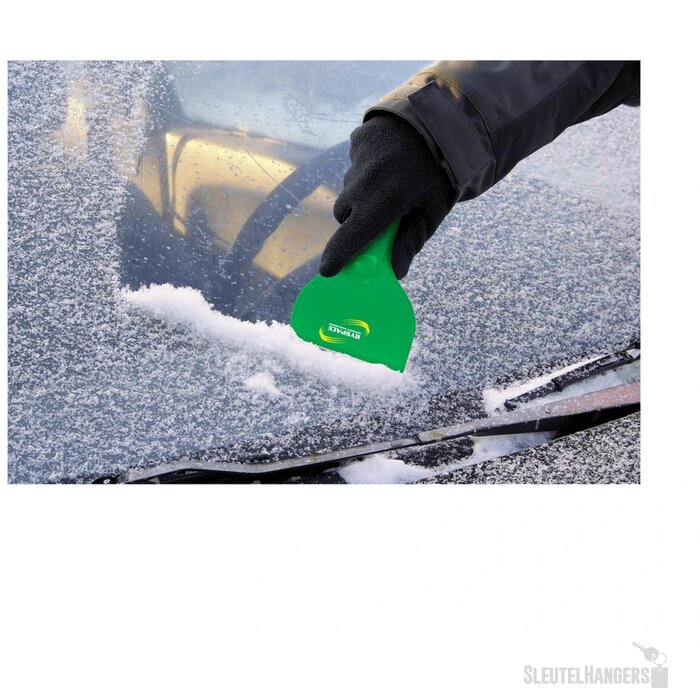 Stevige Ijskrabber Met Handvat Groen