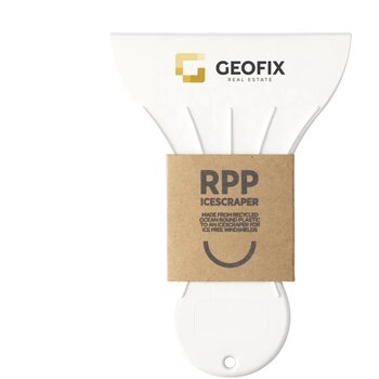 Recycled Social Plastic Ijskrabber Wit