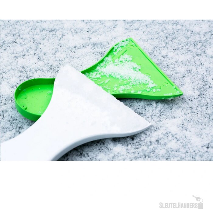 Recycled Social Plastic Ijskrabber Wit