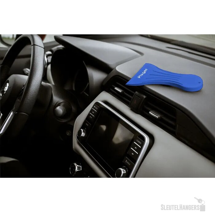 Recycled Social Plastic Ijskrabber Blauw