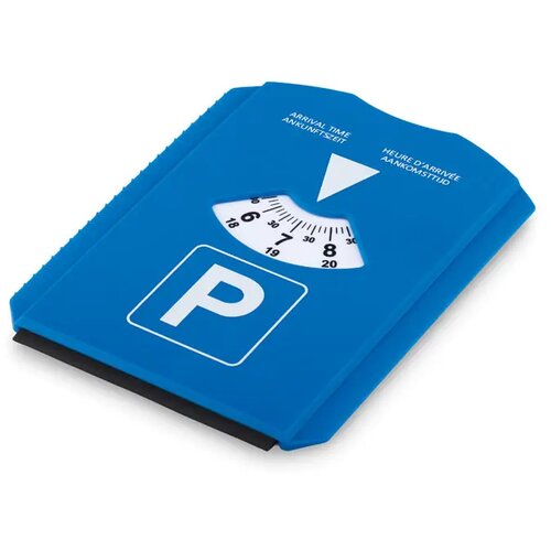 IJskrabber met parkeerschijf Blauw
