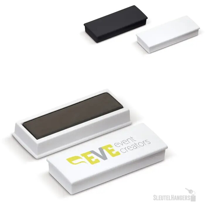 Rechthoekige magneet Wit