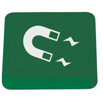 Vierkante magneet Groen