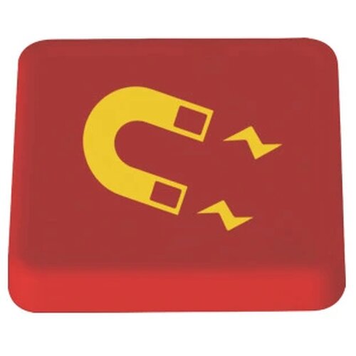 Vierkante magneet Rood
