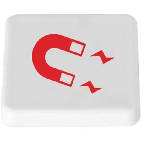 Vierkante magneet Wit