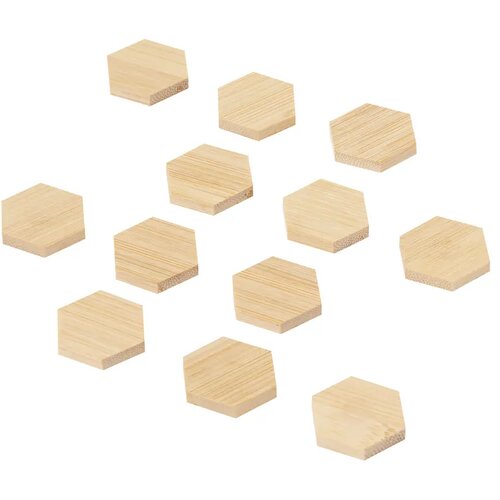 Katoenen zakje met magneetjes Naturel